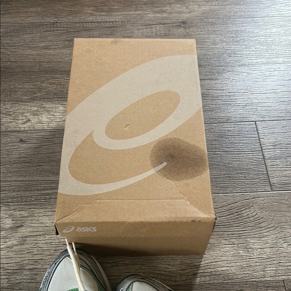 ASICS Green and White Athletic Sneakers - Picture 11 of 11